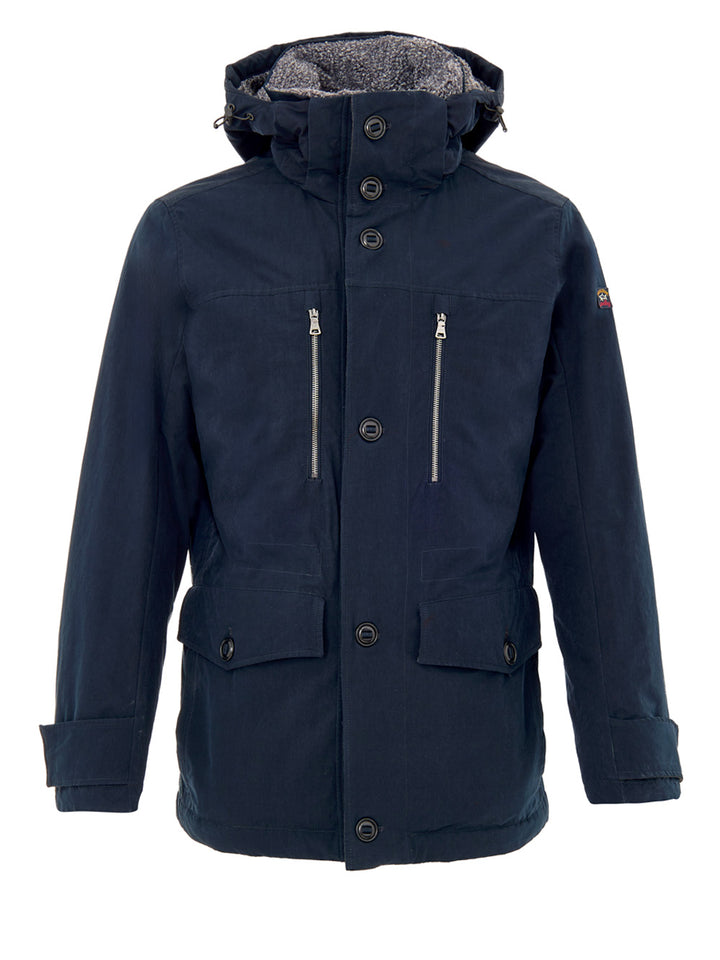 Giubbino Field Blu con Cappuccio Paul & Shark