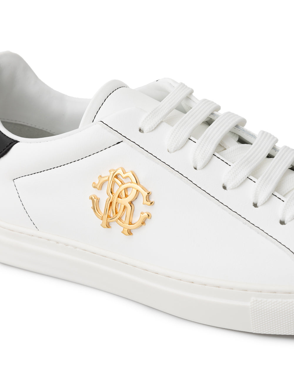 Sneakers con logo RC Roberto Cavalli