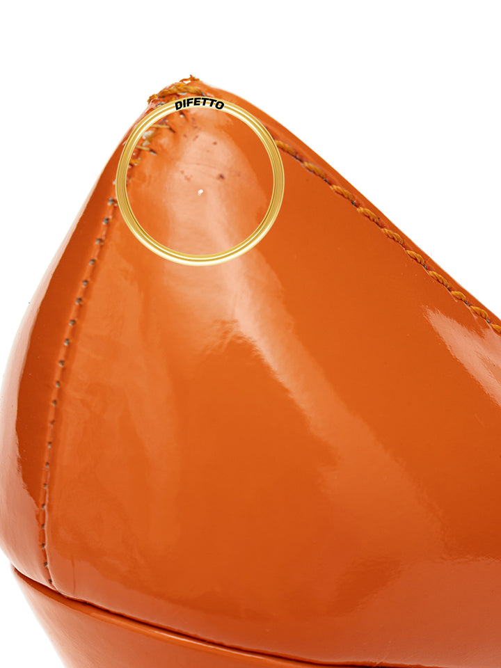 Bombas de charol naranja Christian Louboutin