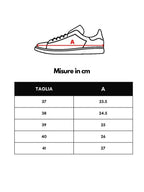 Sneakers Soho-W bianche P448