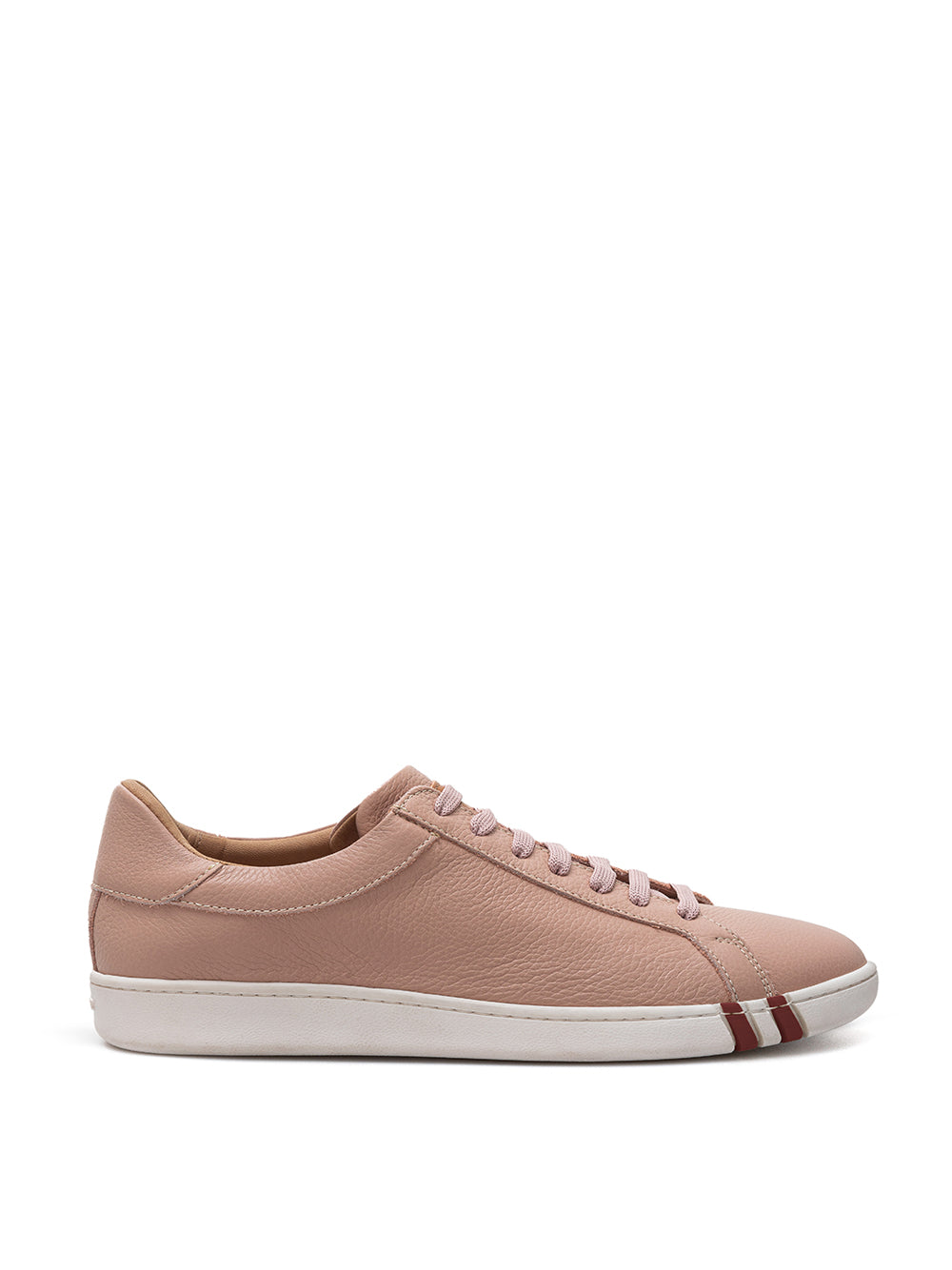 Bally Pink Leather Sneakers