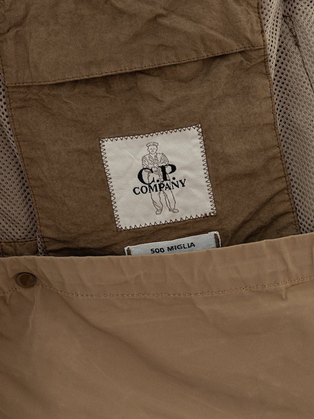 CP Company Beige Technical Fabric Jacket