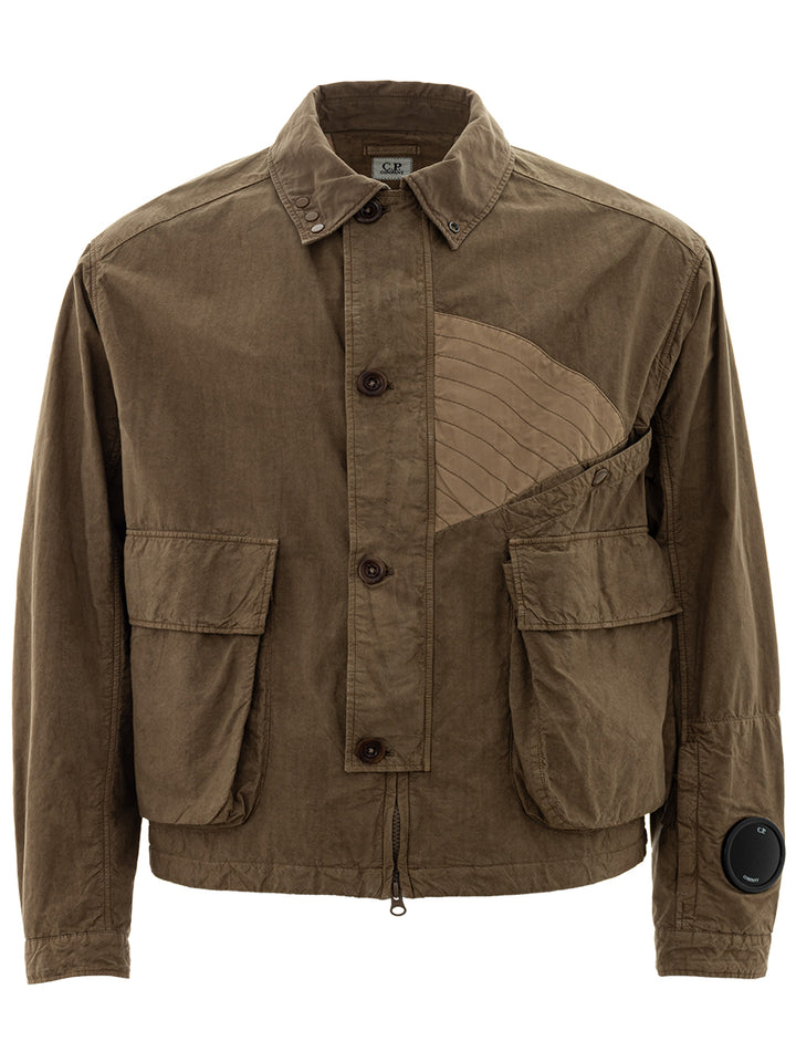 CP Company Beige Technical Fabric Jacket