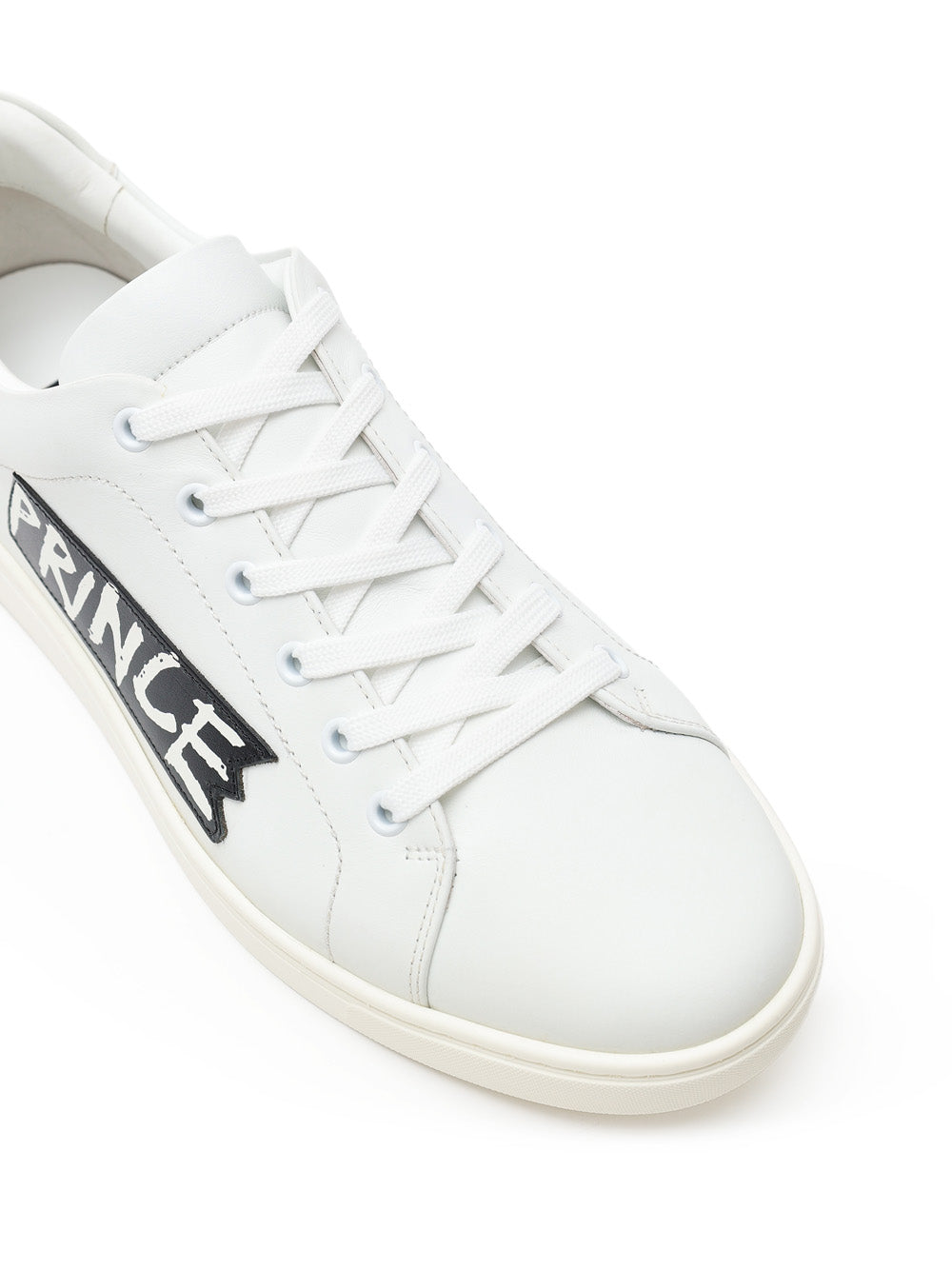 Sneakers Bassa in Pelle Bianca 'Prince' Dolce & Gabbana