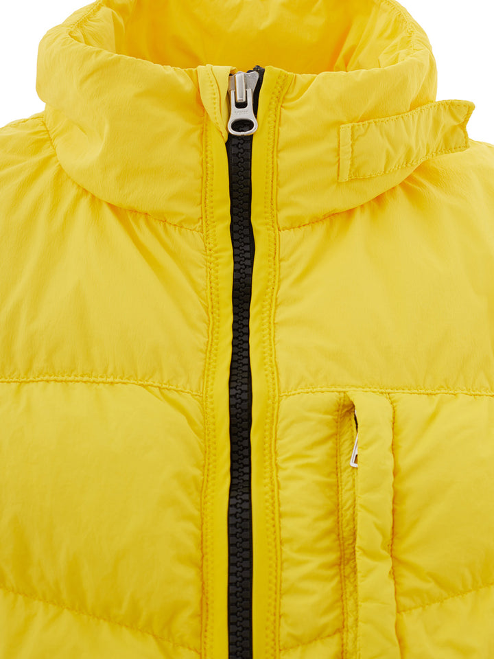 Woolrich Yellow Down Jacket