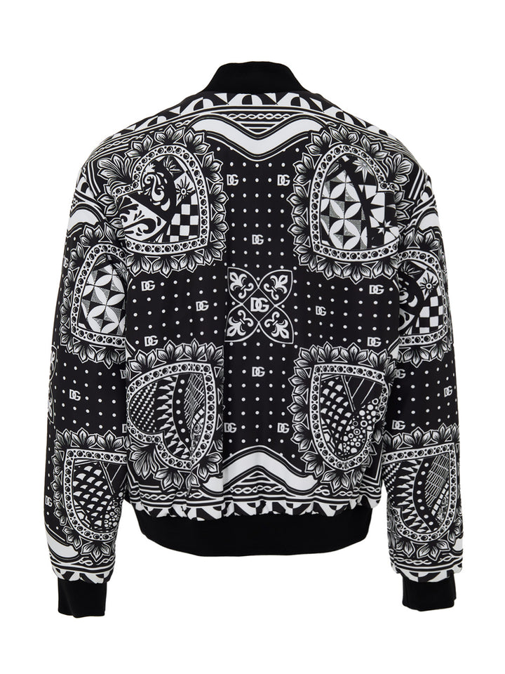 Giubbino Bomber Stampato Dolce & Gabbana