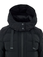 Giubbino Bomber Imbottito in Nero Moose Knuckles