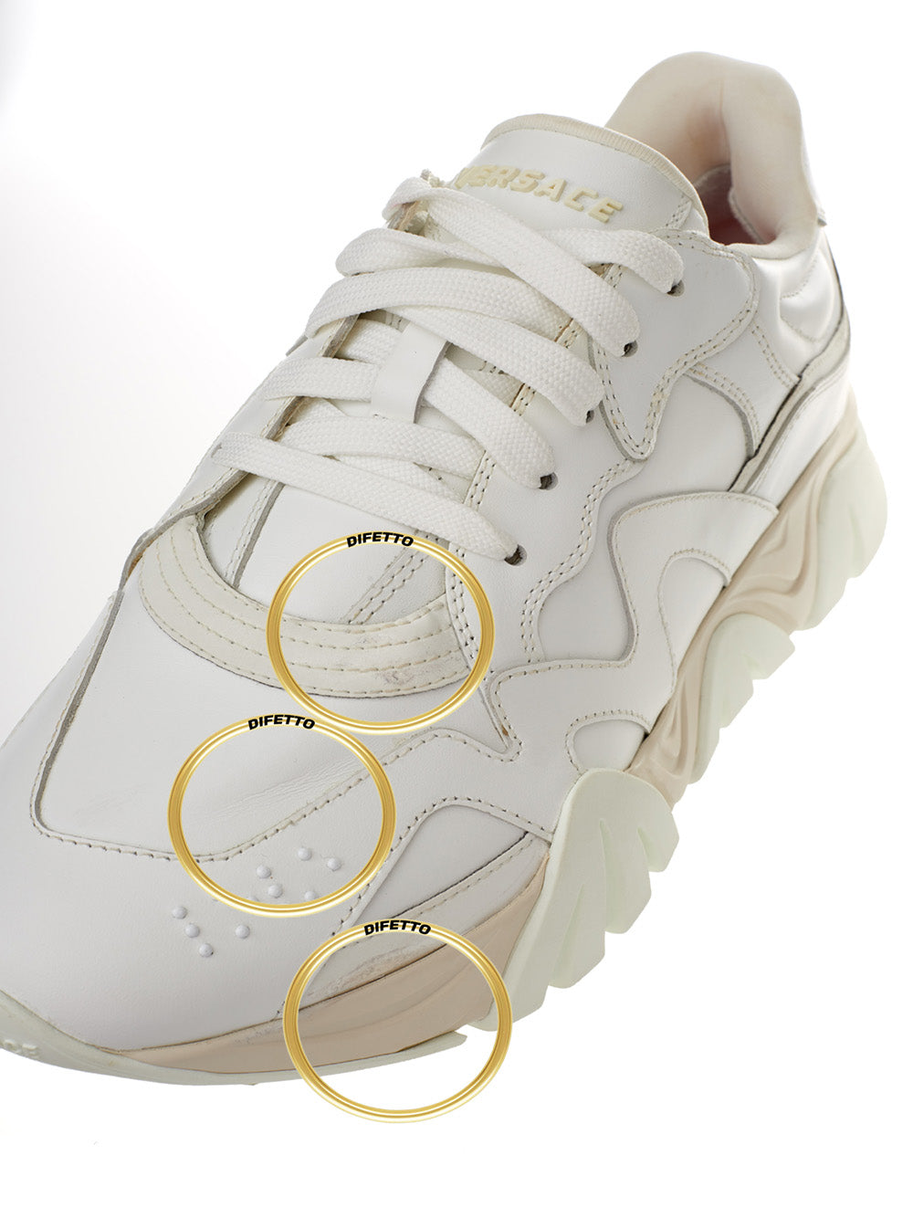 Zapatillas Versace blancas