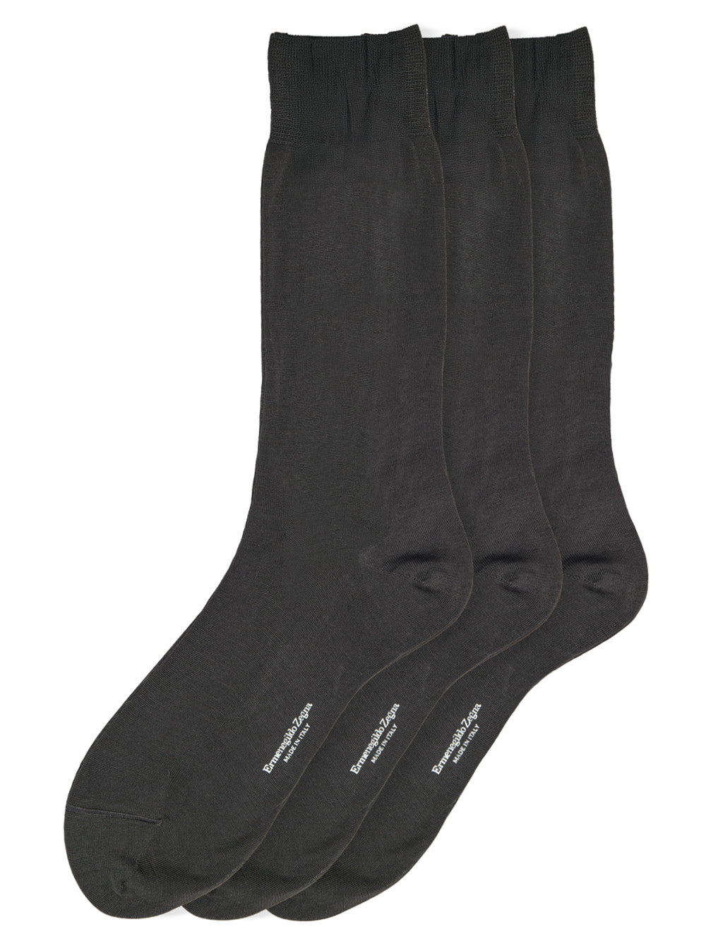 Calzini Tripack in cotone filo di Scozia Zegna