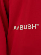 Felpa Rossa con logo Ambush