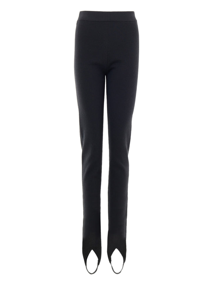 Pantalone Legging Nero da Equitazione in Misto Cashmere Tom Ford