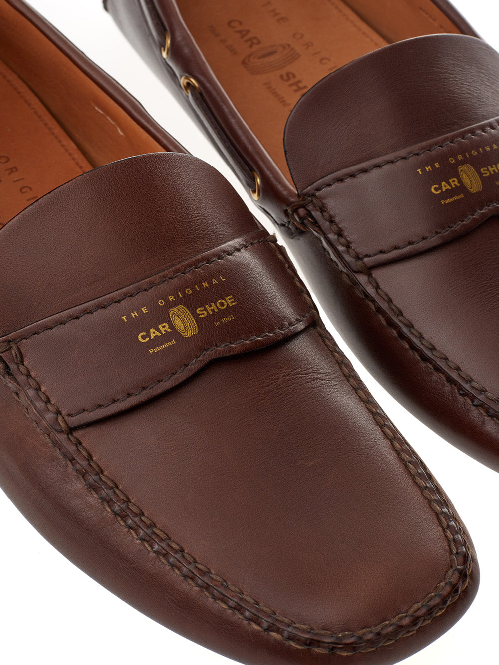 Classic Brown Moccasin Car Shoe