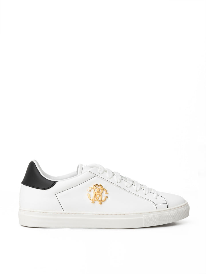 Sneakers con logo RC Roberto Cavalli