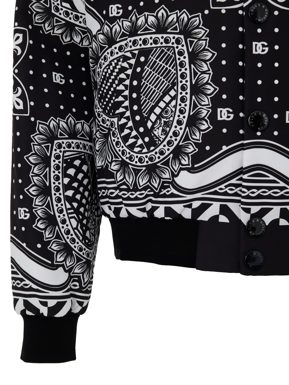 Giubbino Bomber Stampato Dolce & Gabbana