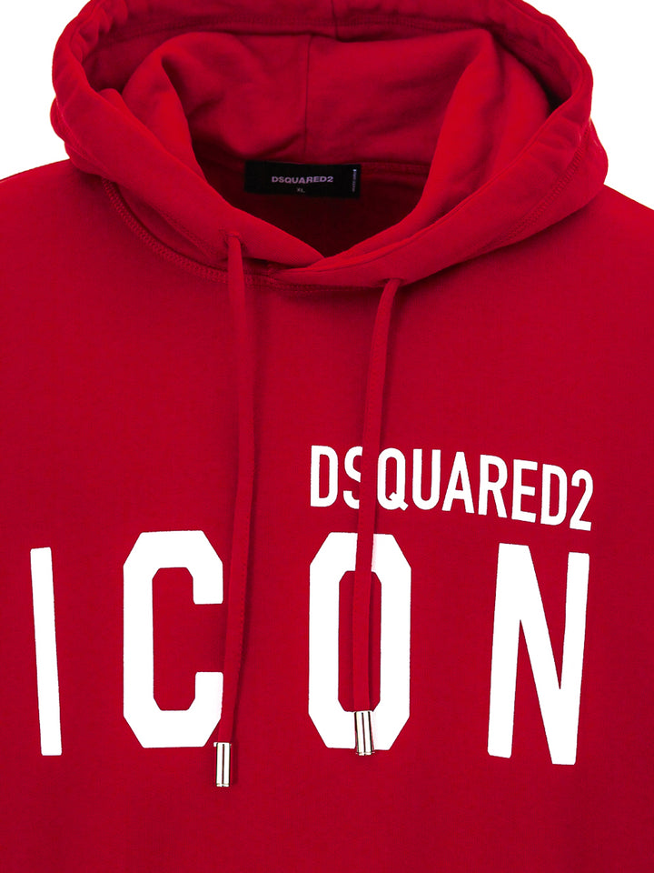 Felpa Over Fit Be Icon Dsquared2