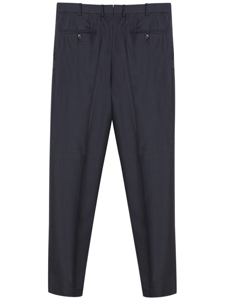 Classic Trousers in Dark Gray Brioni