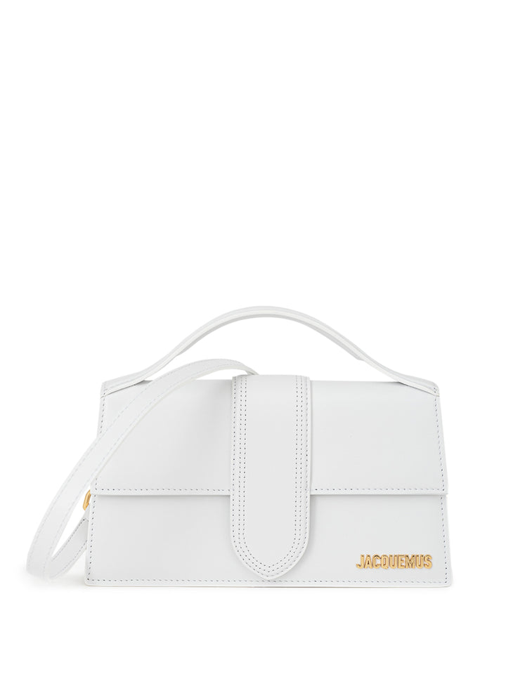 Borsa Le Grand Bambino in Pelle Bianca Jacquemus