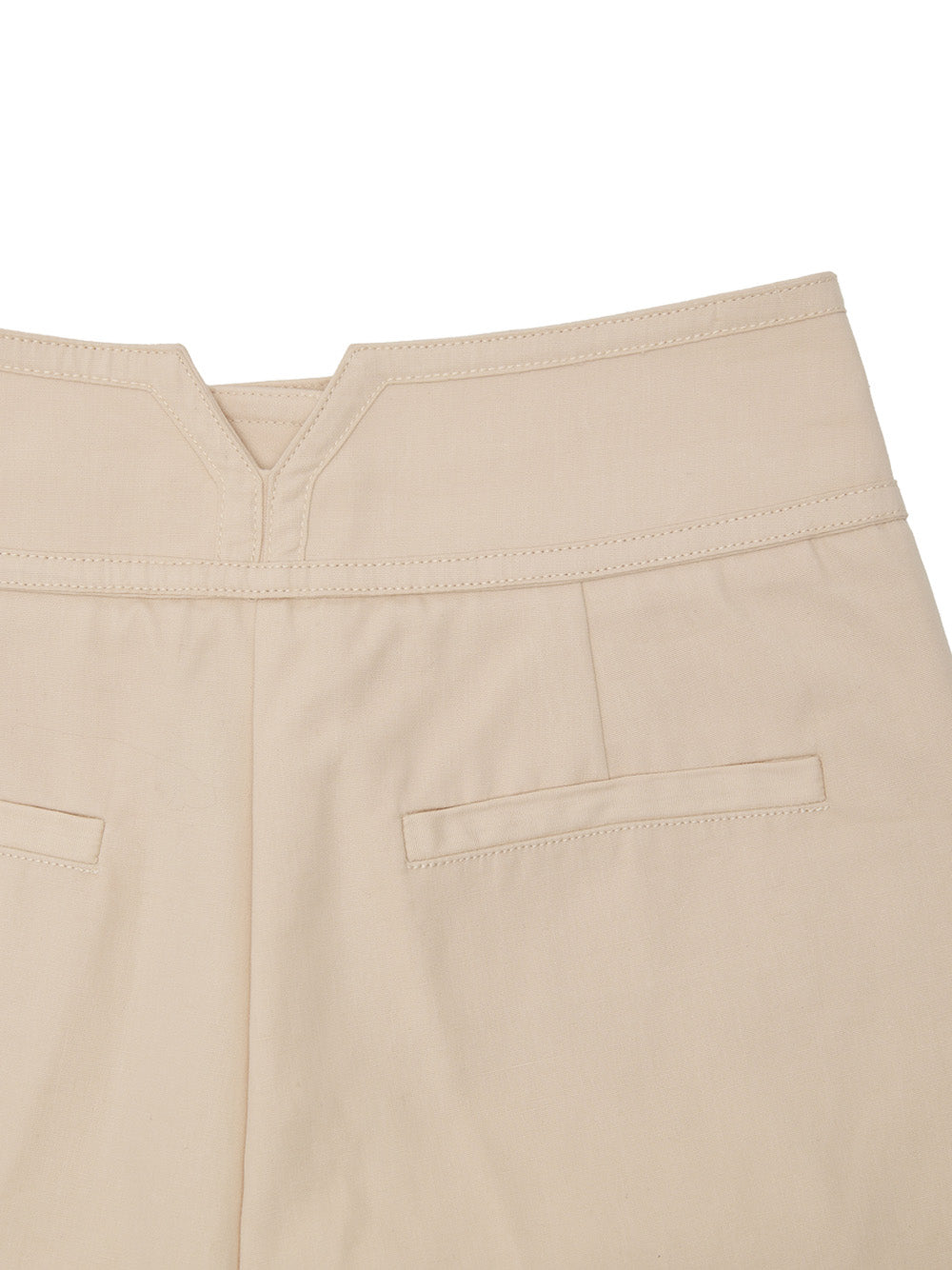 Pantaloni Cipria con Fascia in Vita Cult Gaia