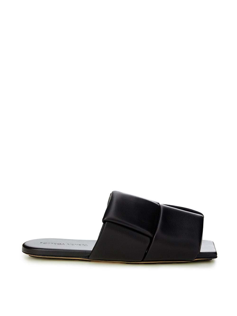 Slipper Sandal with Maxi Weaving in Bottega Veneta Leather