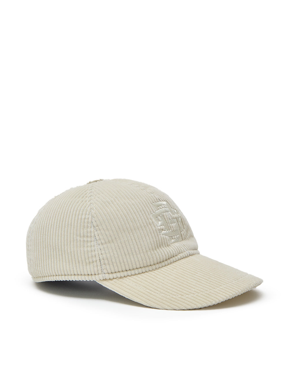 Cappello Baseball in Velluto Bianco Gran Sasso