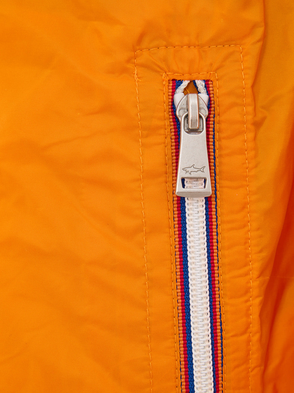 Giubbino Bomber Leggero in Tessuto Tecnico Arancione Paul & Shark