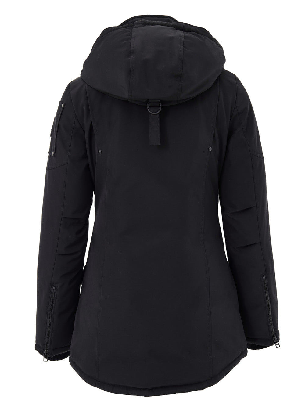 Field Jacket con Cappuccio in Nero Moose Knuckles