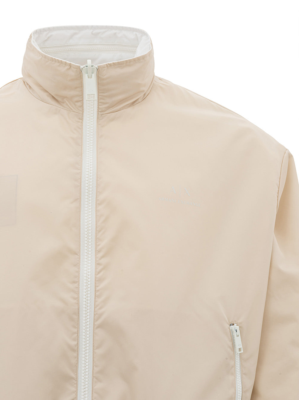 Armani Exchange Blouson aviateur en tissu technique double face