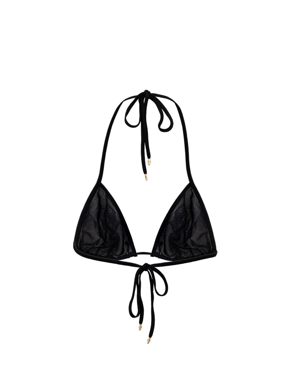 Reggiseno in Tulle Nero con Stelline Tom Ford