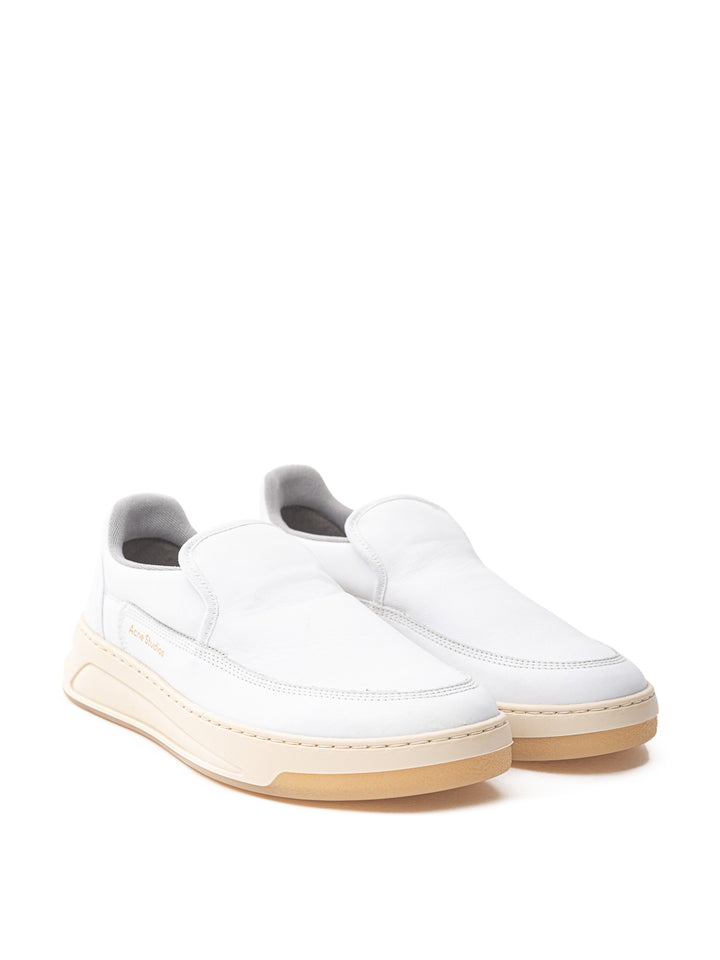 Acne Studios - À enfiler en cuir blanc