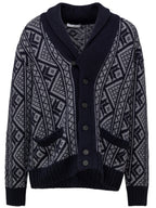 Cardigan in Cashmere Blu Cruciani.