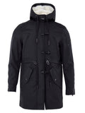 Giubbino Parka Blu con Coulisse Moose Knuckles