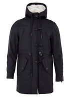Giubbino Parka Blu con Coulisse Moose Knuckles
