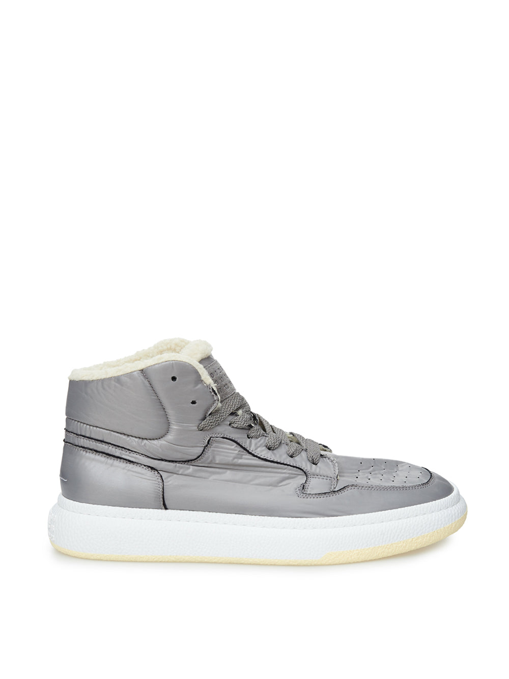 High Sneakers with Internal Fur MM6 Maison Margiela