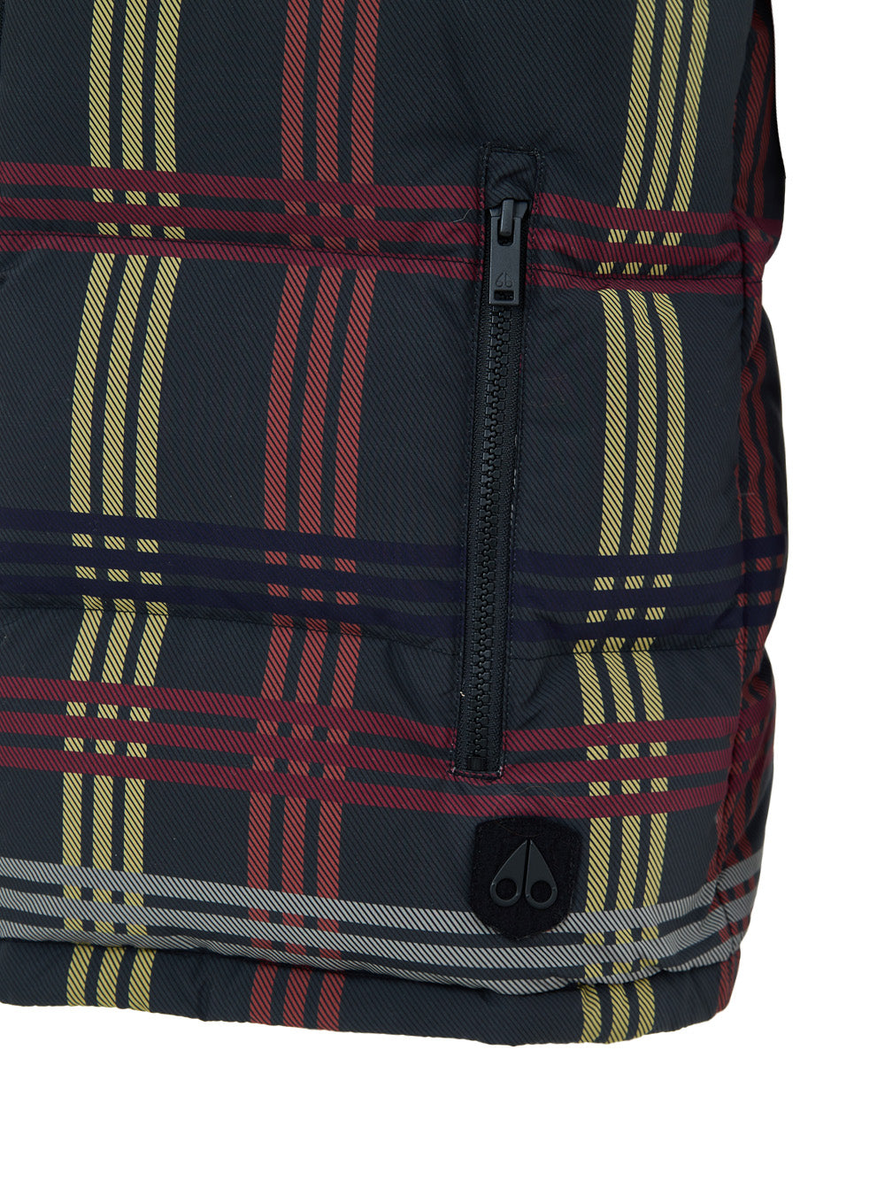 Giubbino Smanicato Imbottito Check Multicolor Moose Knuckles