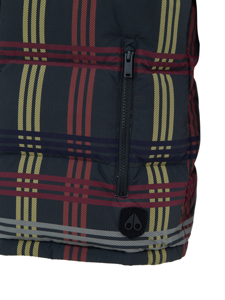 Giubbino Smanicato Imbottito Check Multicolor Moose Knuckles