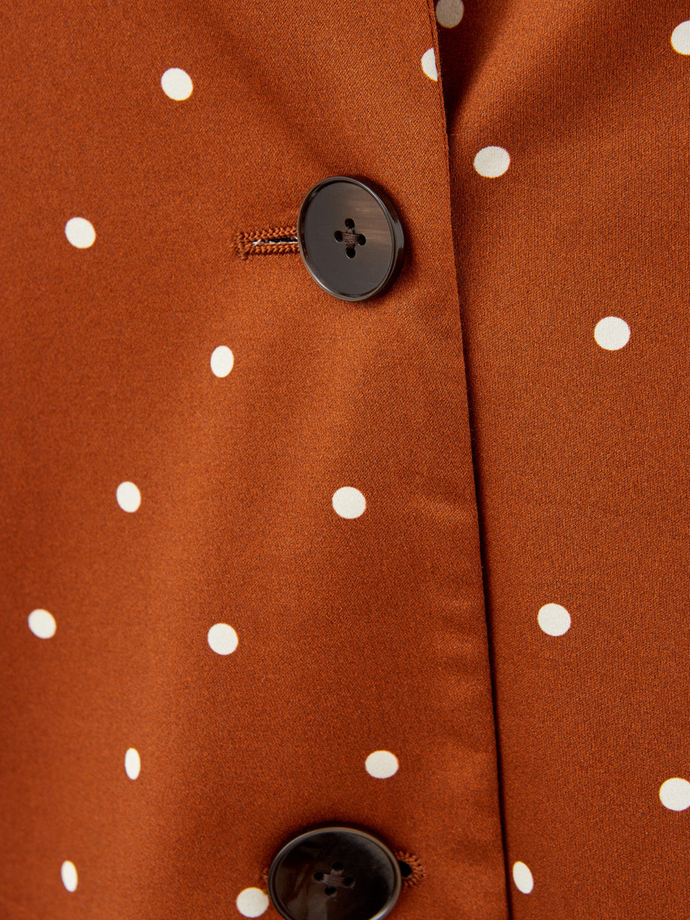 Polka Dot Trench Jacket Lardini