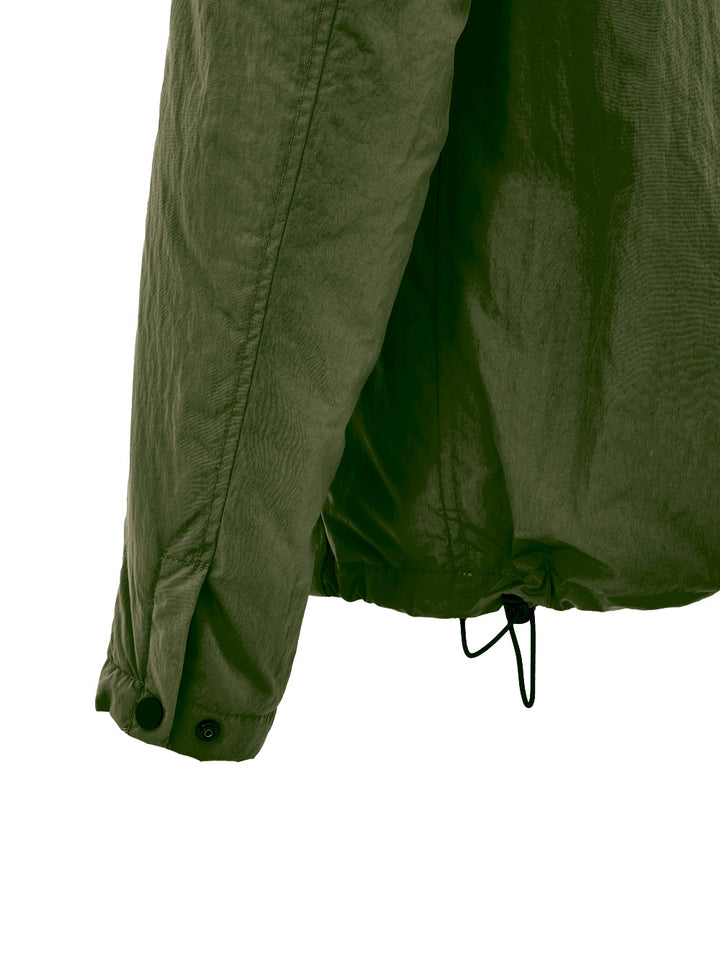 Giubbino Overshirt in Tessuto Tecnico Verde Paul & Shark