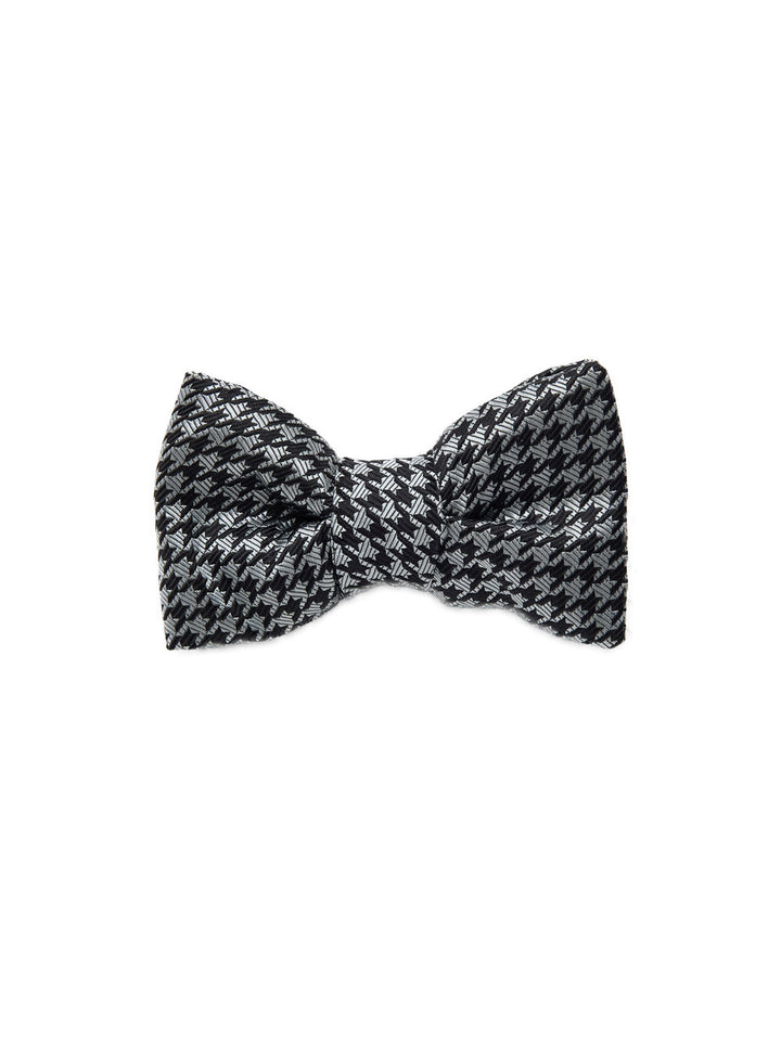 Papillon Stampa Pied-de-poule in Seta Grigio/Nero Tom Ford