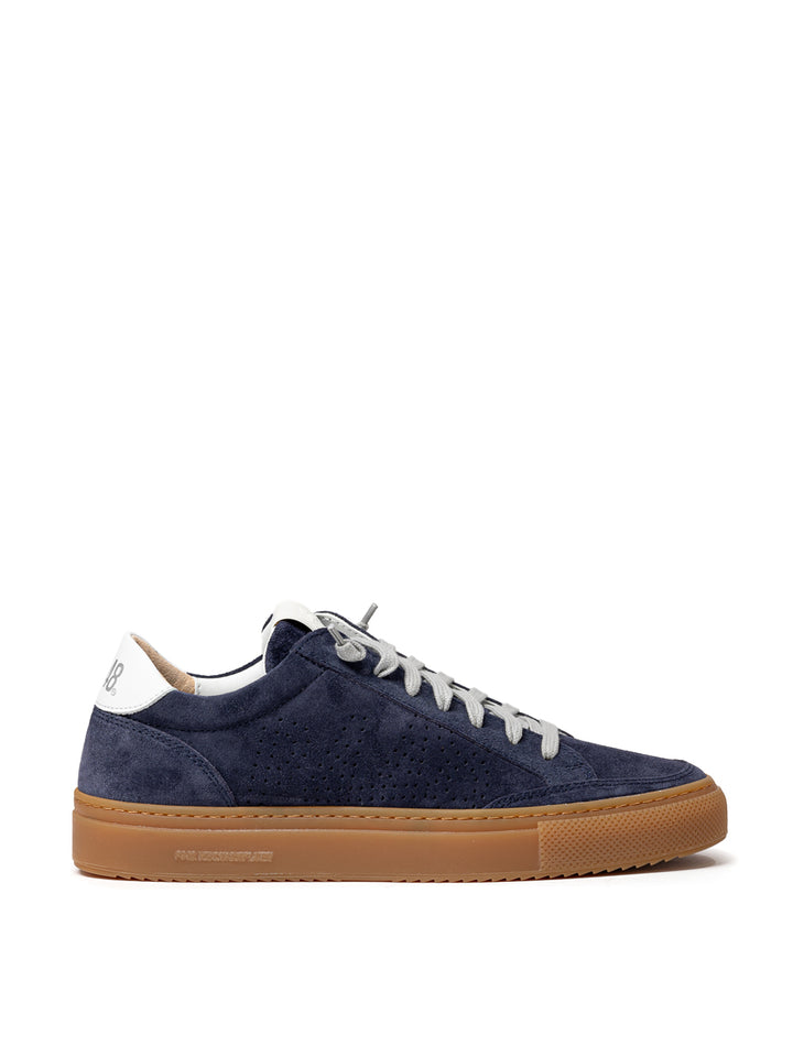 Soho-W Blue Suede Sneakers P448