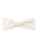 Papillon bianco in seta Dolce & Gabbana