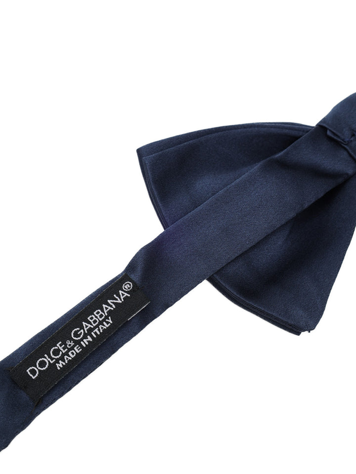 Papillon in Seta Blu Dolce & Gabbana