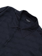 Camicia Over Homewear con Logo Allover Balenciaga