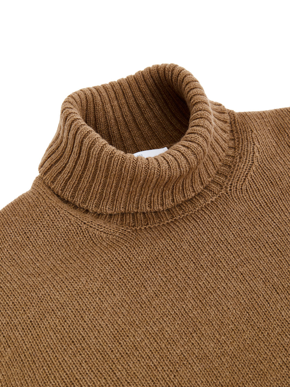 Maglione Dolcevita Marrone in Lana Gran Sasso