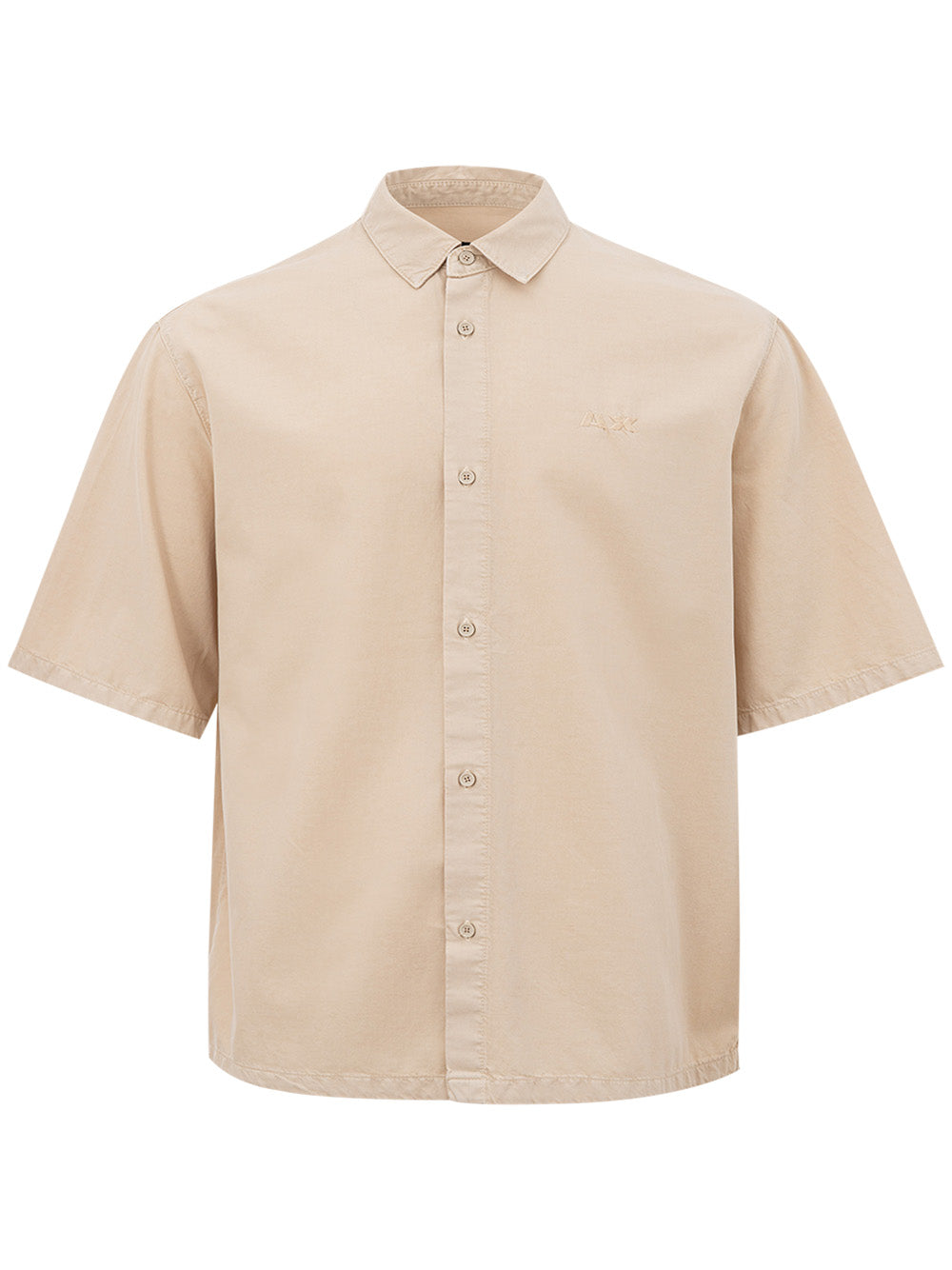 Beige Short Sleeve Shirt Armani Exchange