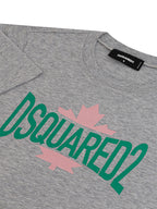 T-Shirt Grigia Mélange Dsquared2