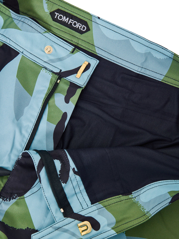 Costume Boxer con Stampa Mimetica Tom Ford