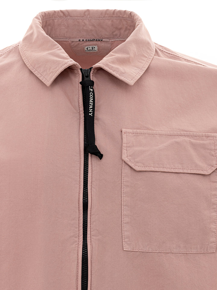 Camicia Overshirt in Rosa C.P. Company