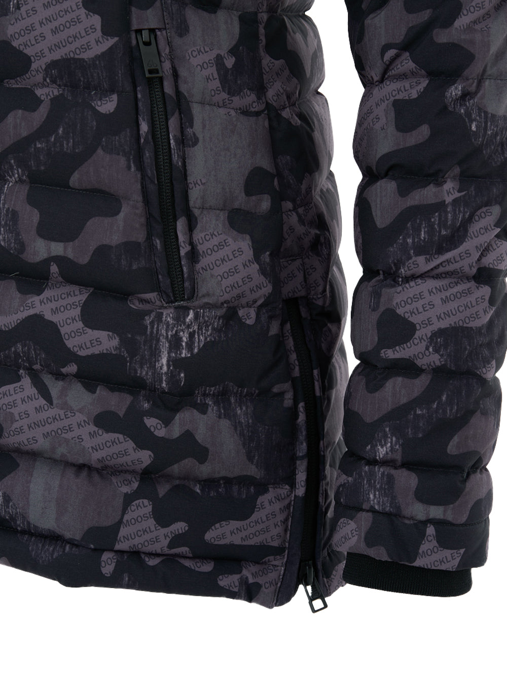 Giubbino Lightweight Stampato Allover Moose Knuckles