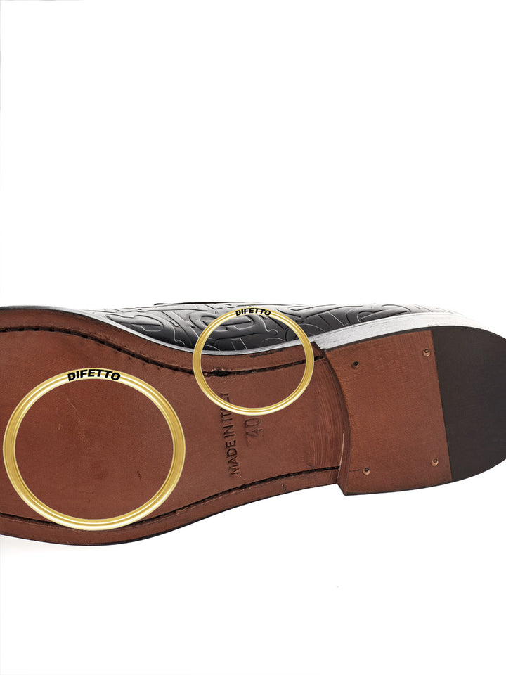 Burberry logo moccasin