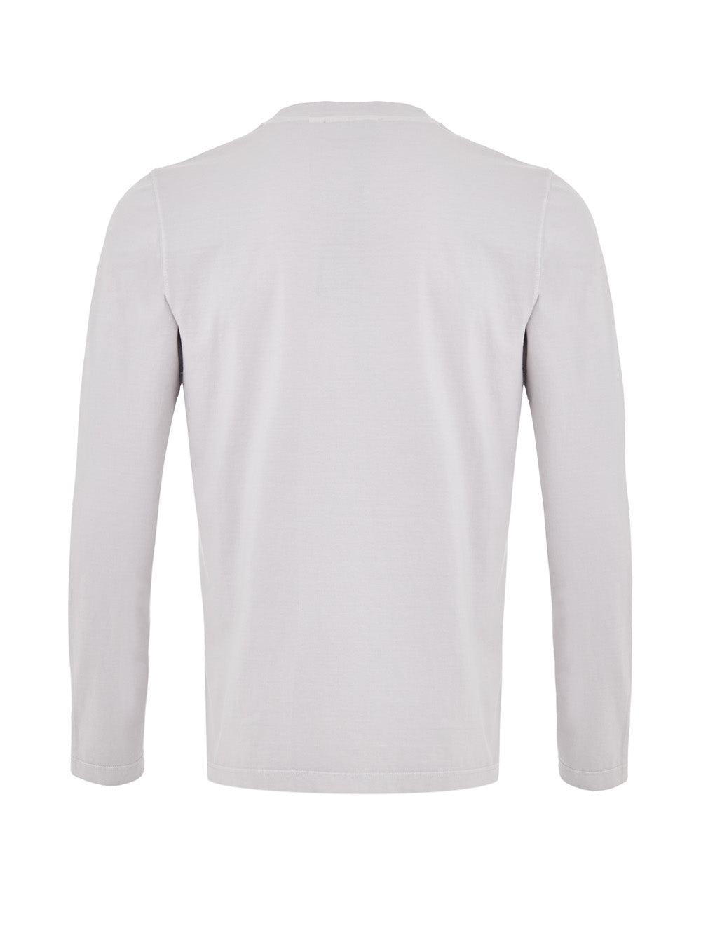 Maglia Grigia in Cotone a Maniche Lunghe Gran Sasso